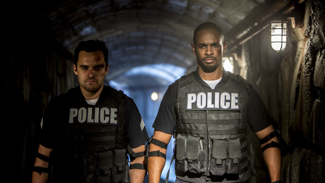 Police uniforms tunnel dark bald free wallpaper for desktop - medium preview image