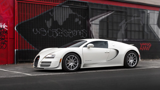White bugatti red door graffiti free wallpaper for desktop - medium preview image