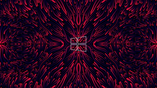Red black abstract square center free wallpaper for desktop - medium preview image