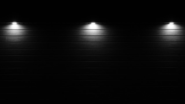 Black white lights wall dark free wallpaper for desktop - medium preview image