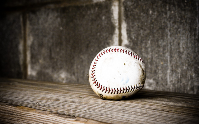 Baseball wooden table wall brick free wallpaper for desktop - medium preview image