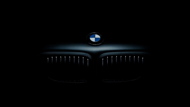 Bmw logo dark black background free wallpaper for desktop - medium preview image
