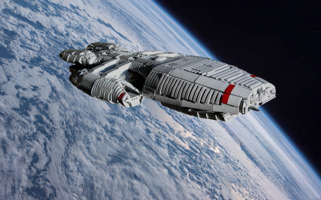 Space ship earth space ambient free wallpaper for desktop - medium preview image