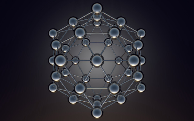 Sphere multisphere raytracing generative art free wallpaper for desktop - medium preview image