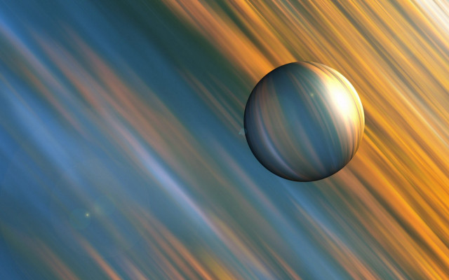 Eve ryder planet sky reflection free wallpaper for desktop - medium preview image