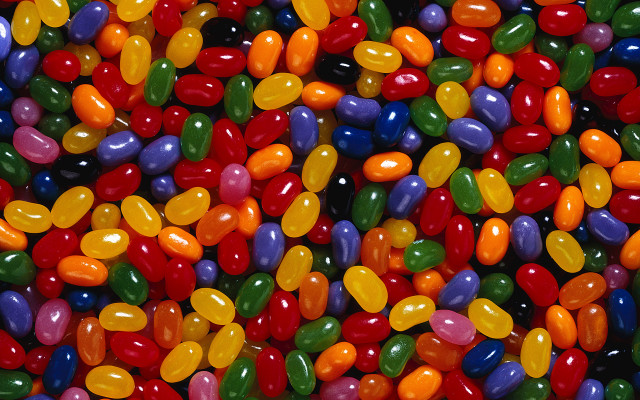 Jelly beans colorful pile tabletop free wallpaper for desktop - medium preview image