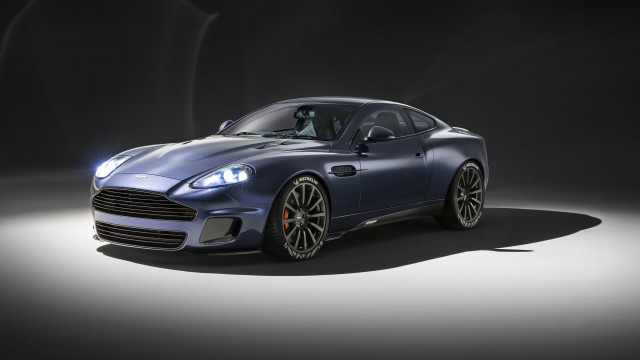 Blue car black background lighted free wallpaper for desktop - medium preview image