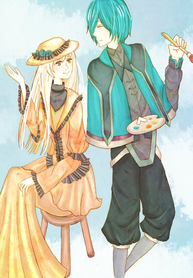 Couple sitting food cigarette together free wallpaper for mobile - medium preview image