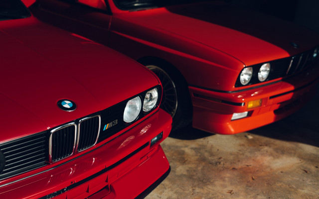 Red cars garage cement vroom free wallpaper for desktop - medium preview image