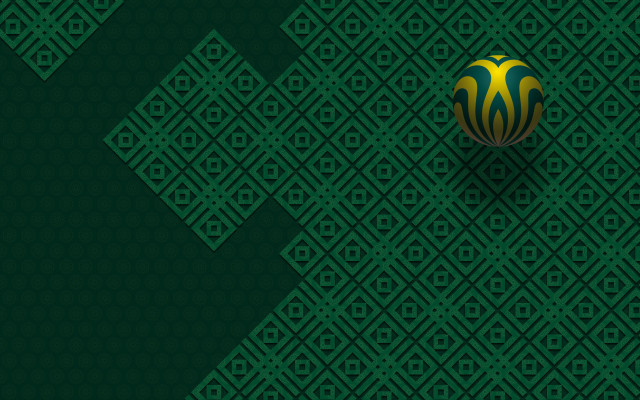 Green yellow ball pattern abstract free wallpaper for desktop - medium preview image