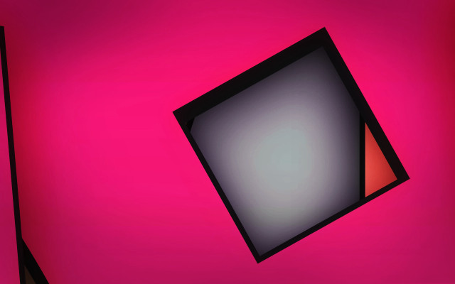 Square rectangle pink background red free wallpaper for desktop - medium preview image