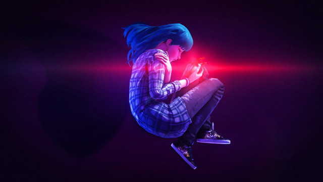 Skateboard hologram redlight phone energy free wallpaper for desktop - medium preview image