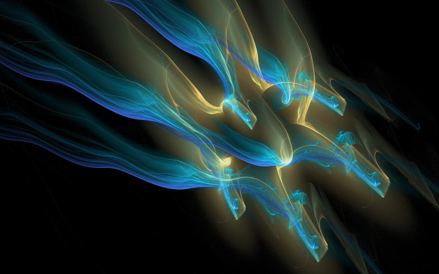 Blue light wave alison kinnaird free wallpaper for desktop - medium preview image