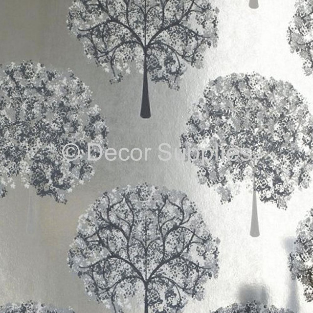 Trees umbrellas silver white wallpaper free wallpaper for tablet - medium preview image