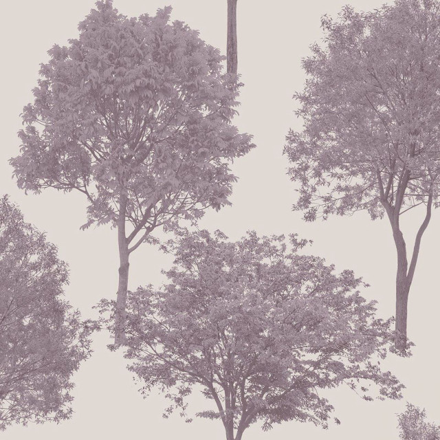 Purple leaves trees white background free wallpaper for tablet - medium preview image