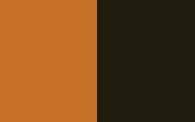 Black orange white border minimalist free wallpaper for desktop - medium preview image