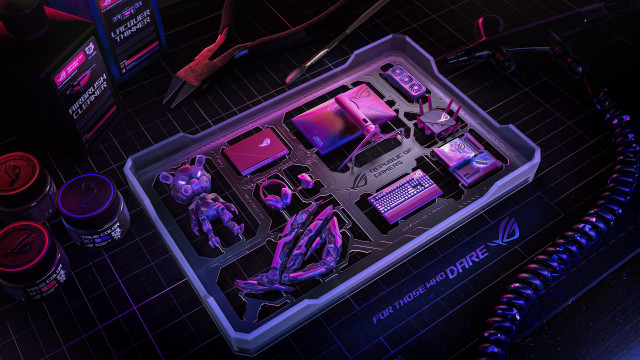 Tools purple light assemblage synthwave free wallpaper for desktop - medium preview image