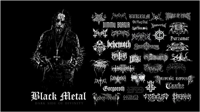 Black metal band logos background free wallpaper for desktop - medium preview image