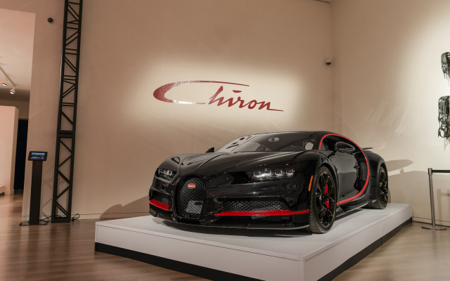 Bugatti showroom carbon sign cobra free wallpaper for desktop - medium preview image
