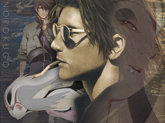 Man glasses cigarette woman gun free wallpaper for desktop - medium preview image