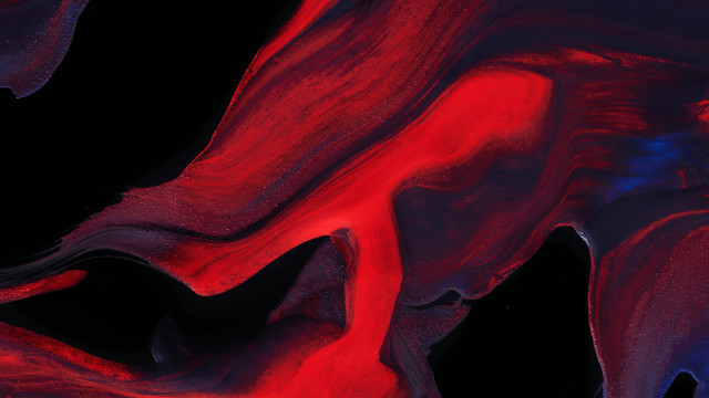 Red blue abstract action ultrafine free wallpaper for desktop - medium preview image