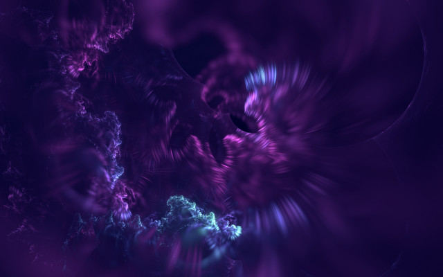 Purple blue abstract black circle free wallpaper for desktop - medium preview image