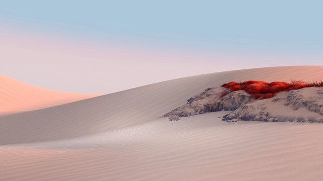 Red substance mountain desert sky free wallpaper for desktop - medium preview image