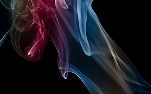 Red blue smoke white line free wallpaper for desktop - medium preview image