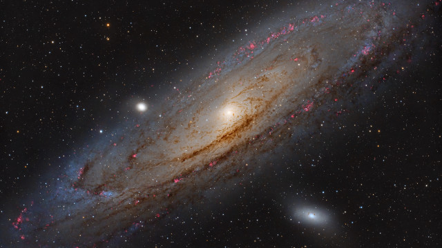 Colorful galaxy bright light stars #2 free wallpaper for desktop - medium preview image