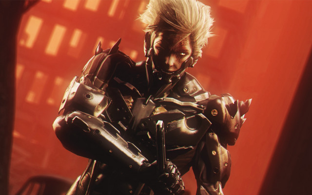 Futuristic suit man sword helmet free wallpaper for desktop - medium preview image