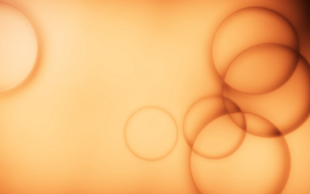 Blurry yellow circles abstract basketball free wallpaper for desktop - medium preview image