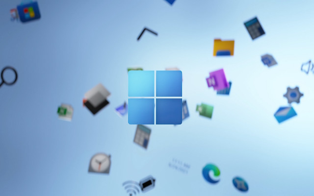 Blue icons clock purism motionblur free wallpaper for desktop - medium preview image