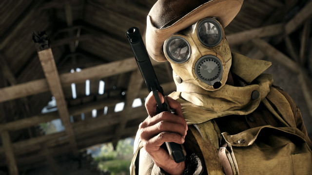 Man gasmask gun surprised sotsart free wallpaper for desktop - medium preview image