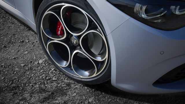 Car tire red brake rim free wallpaper for desktop - medium preview image