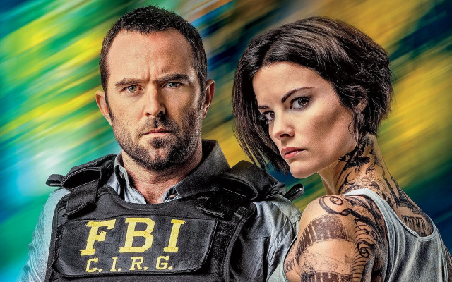 Man woman tattoo colorful poster free wallpaper for desktop - medium preview image