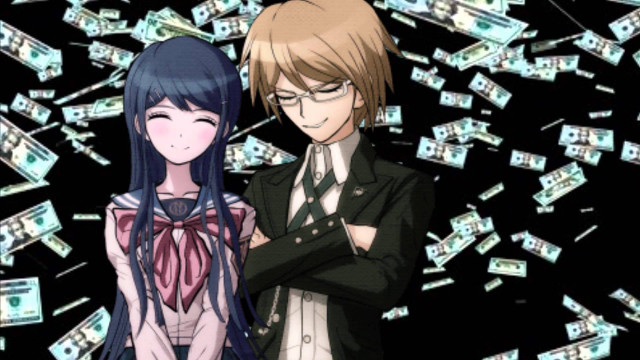 Couple money flying together happy free wallpaper for desktop - medium preview image