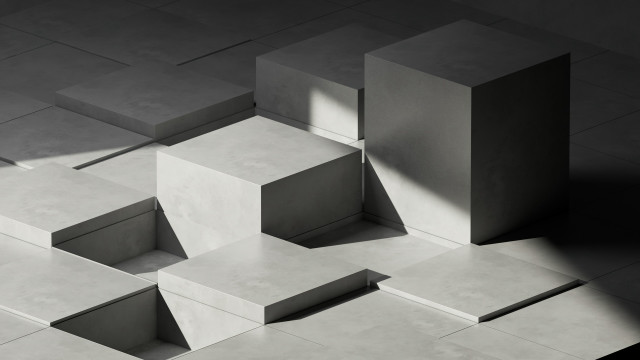 Concrete shadow light raytracing davidchipperfield free wallpaper for desktop - medium preview image