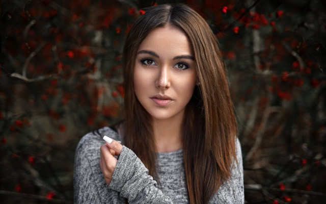 Aramenta dianthe vail portrait longhair free wallpaper for desktop - medium preview image