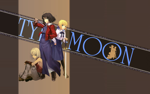 Anime characters banner tym moon free wallpaper for desktop - medium preview image
