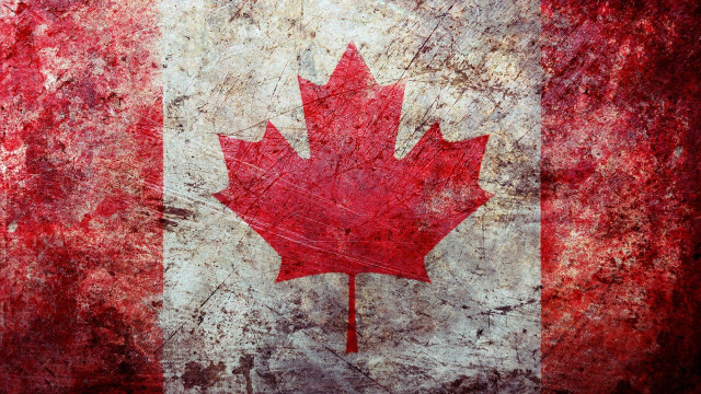 Canadian flag red maple leaf #4 free wallpaper for desktop - medium preview image