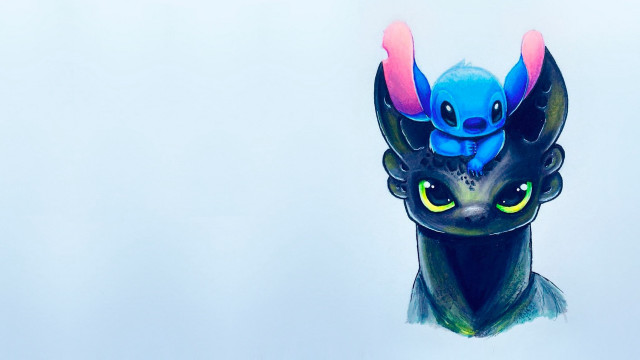 Blue dragon glowing eyes pink free wallpaper for desktop - medium preview image