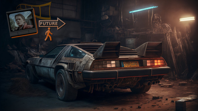 Car person dark room future free wallpaper for desktop - medium preview image