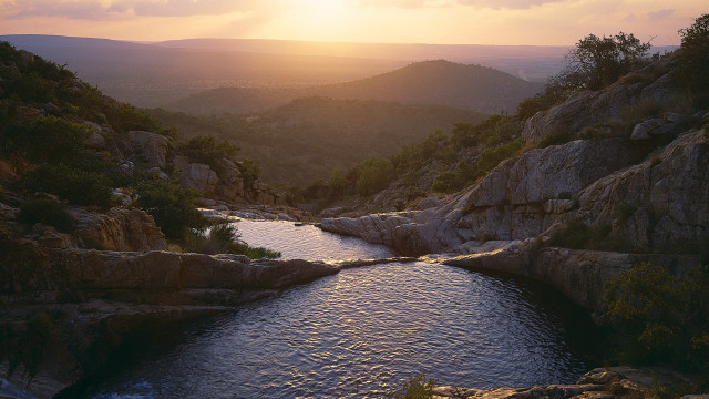 Hudson river valley mountains sunset free wallpaper for desktop - medium preview image
