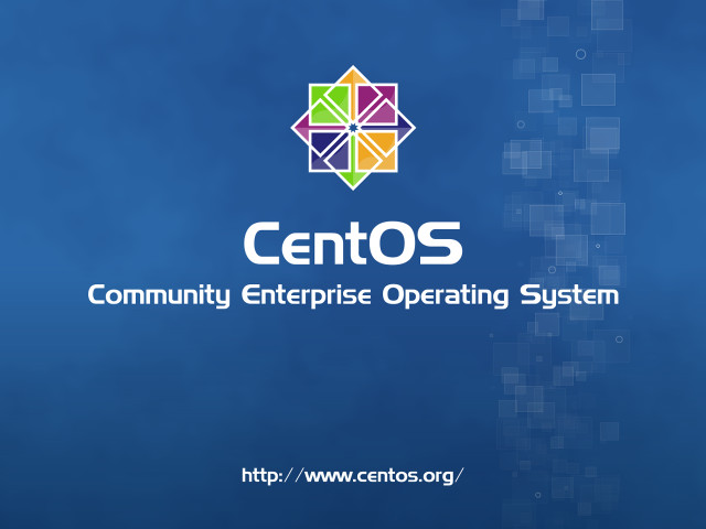 Blue background centos logo cedric free wallpaper for desktop - medium preview image