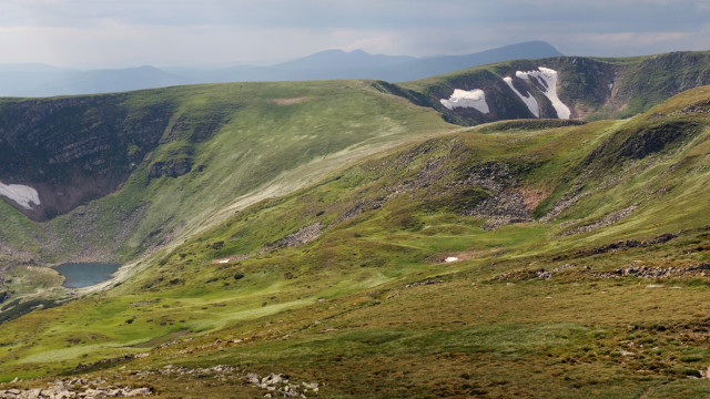 Mountain lake panorama ada hill free wallpaper for desktop - medium preview image
