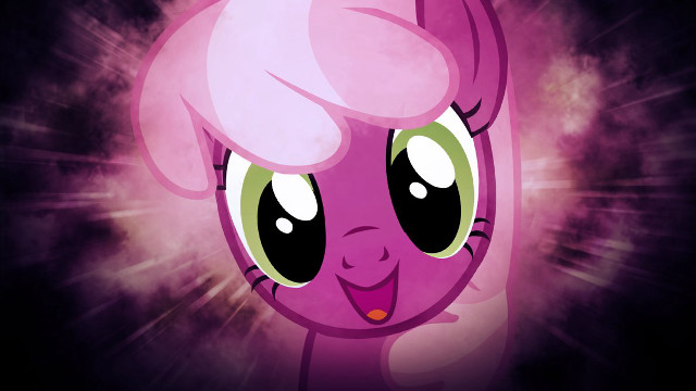 Pink pony hologram movement smile free wallpaper for desktop - medium preview image