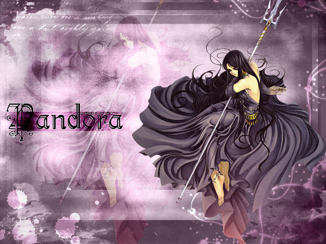 Anadora woman sword purple swirl free wallpaper for desktop - medium preview image