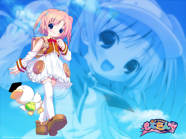 Girl cat blue sky yayoi free wallpaper for desktop - medium preview image