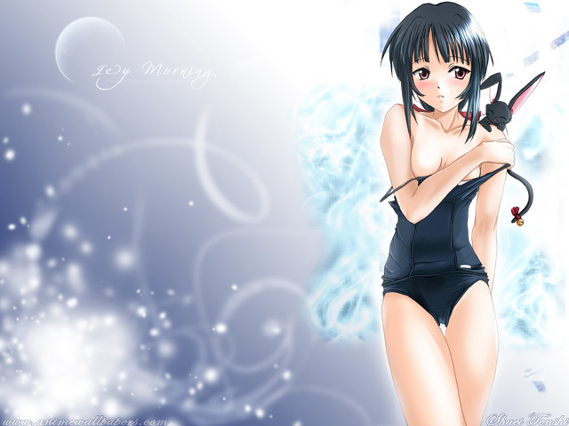 Woman bathing suit scissor bubbles free wallpaper for desktop - medium preview image