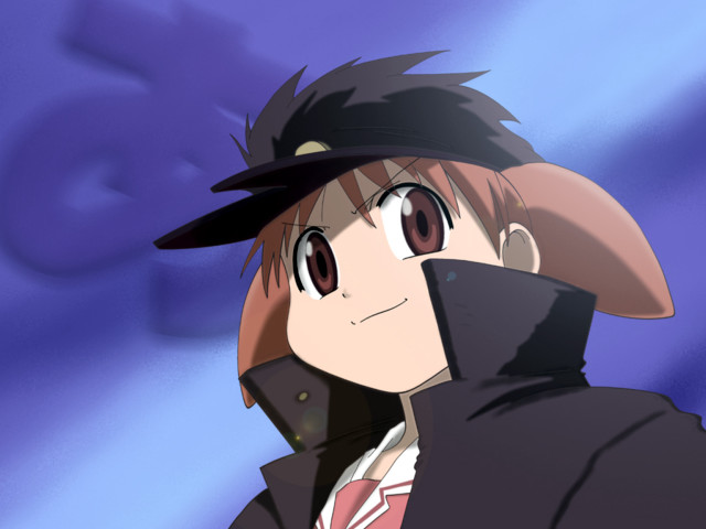 Ayako rokkaku anime hat coat free wallpaper for desktop - medium preview image